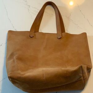 Nisolo Brown Suede Tote
